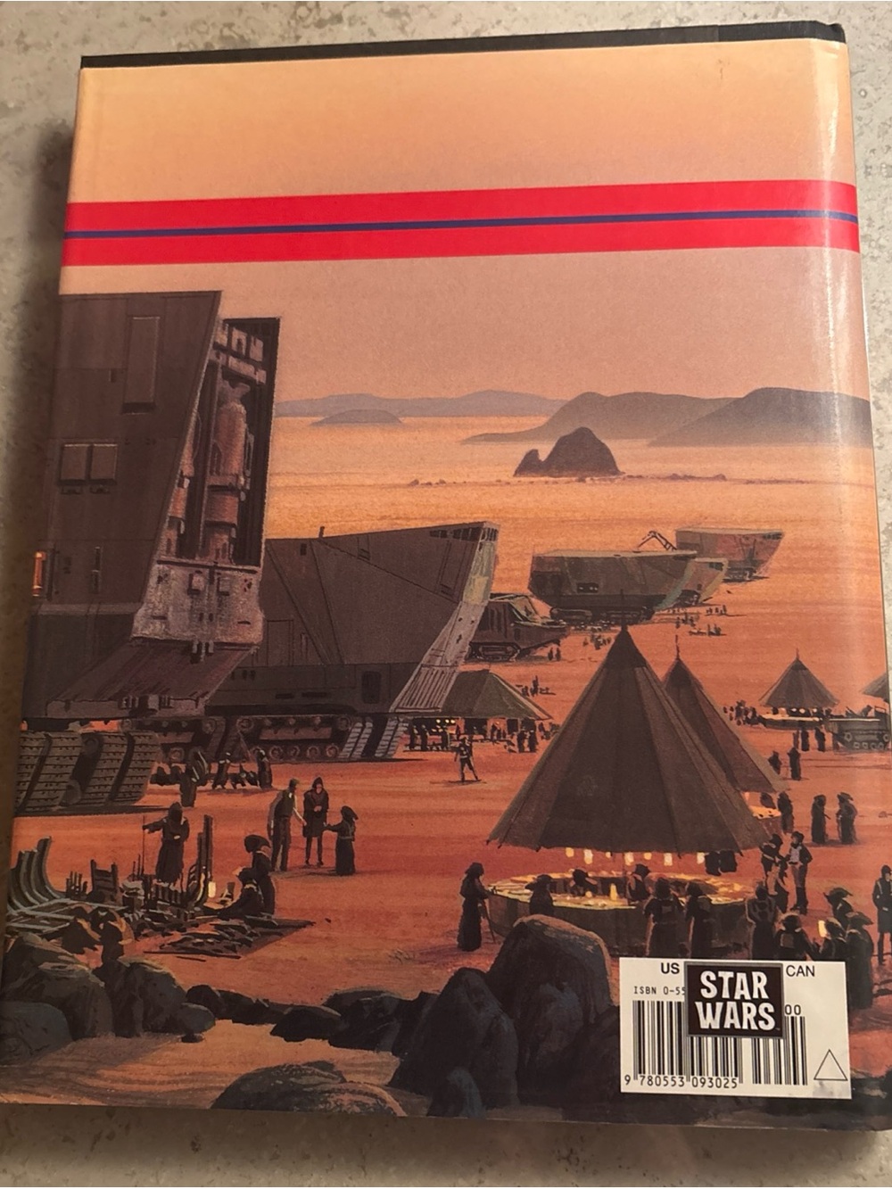 The Illustrated Star Wars Universe. Bantam Spectra Book. 1995 In Fair Condition